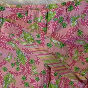 Size 6 cropped white label Lilly Pulitzer pants
